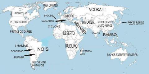 Aula de Geografia: O Mapa Mundi versão do Aluno